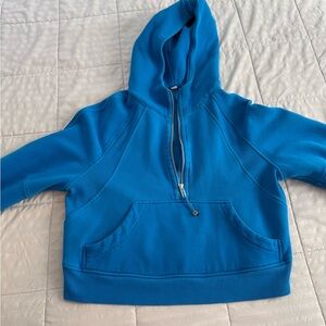 Lululemon Blue Scuba Hoodie